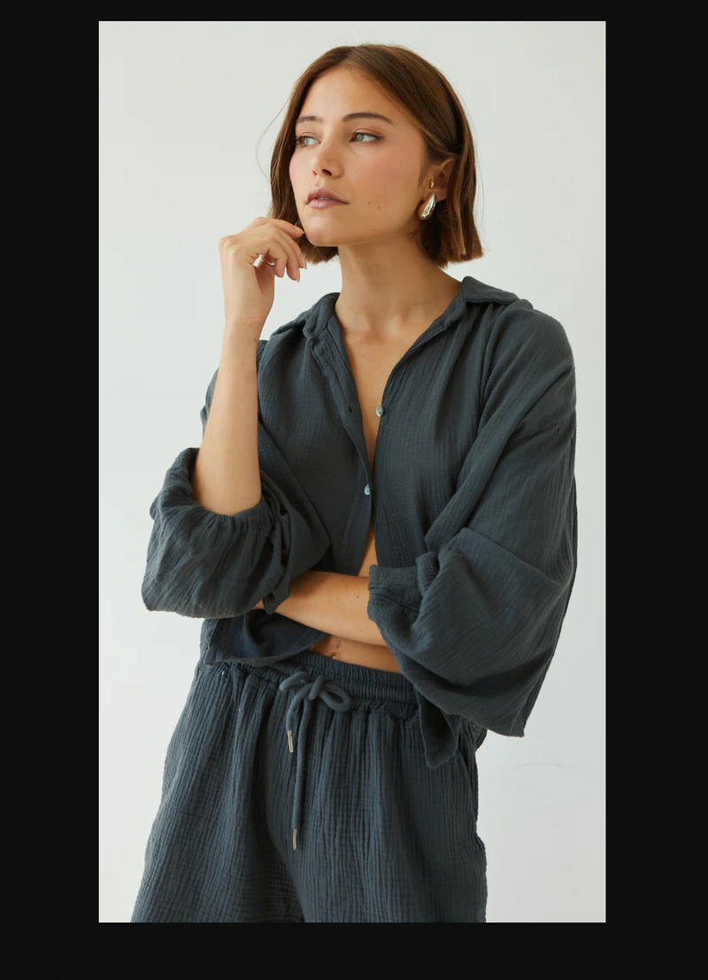 Charli Aida Shirt - Anthracite
