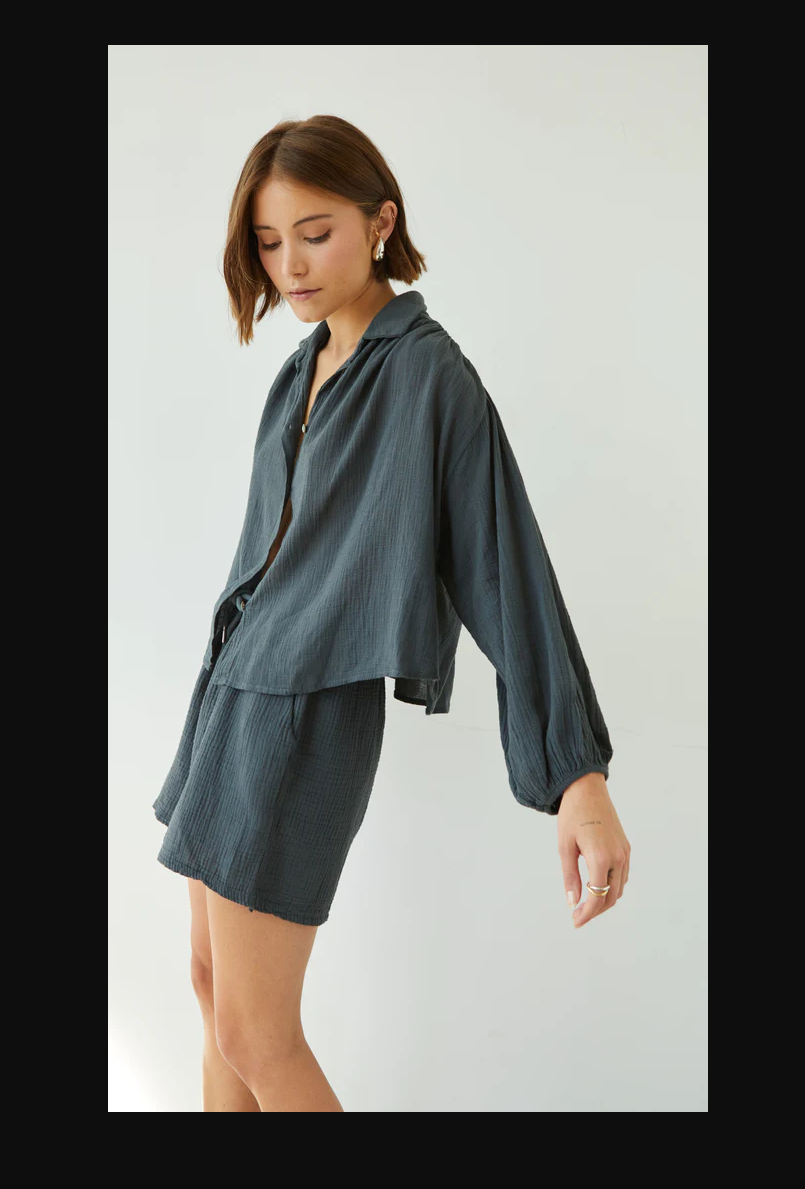 Charli Aida Shirt - Anthracite