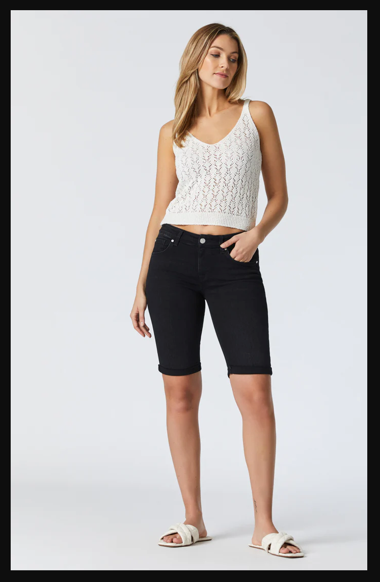 Mavi Karly Bermuda Denim Shorts