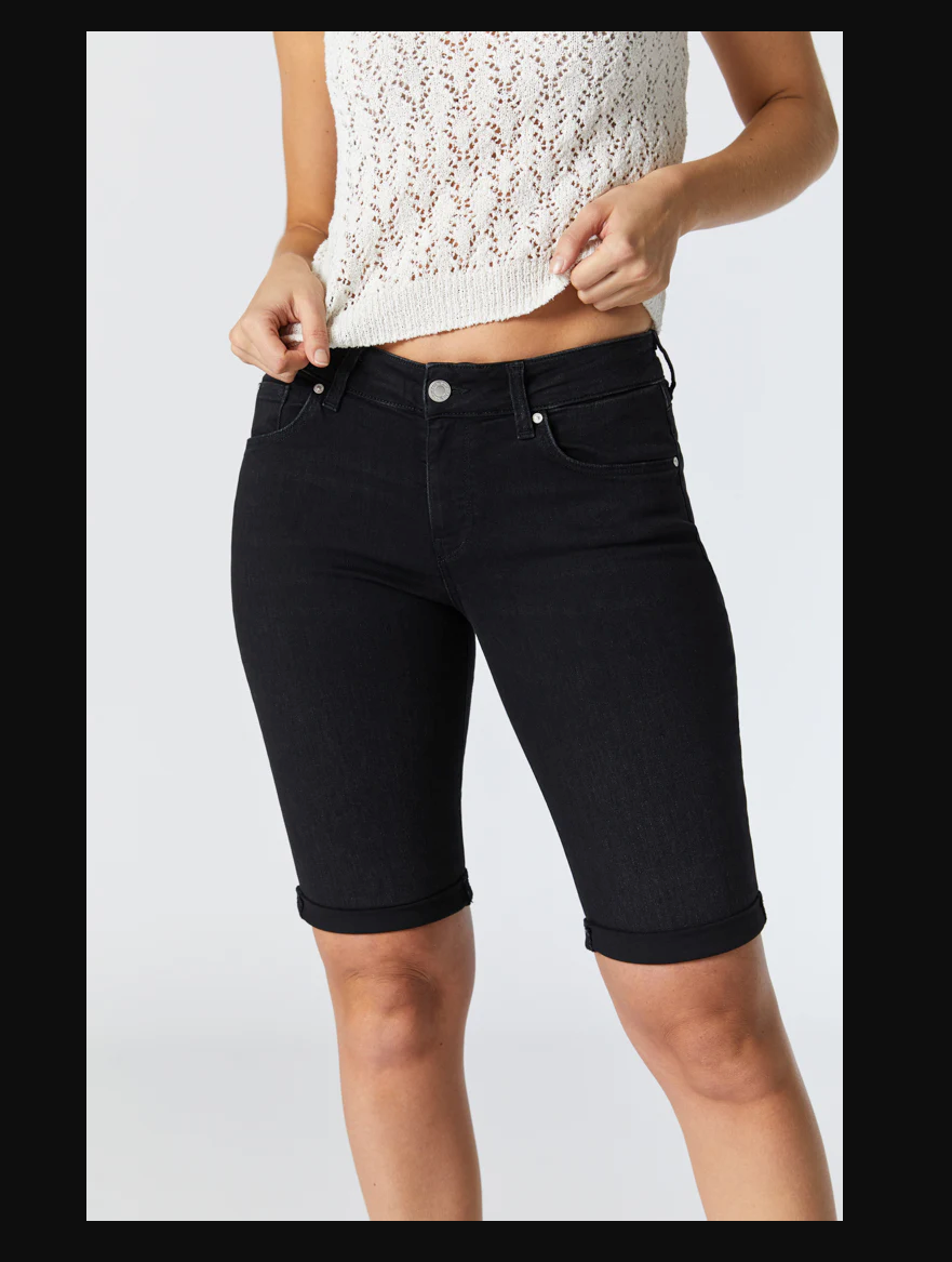 Mavi Karly Bermuda Denim Shorts
