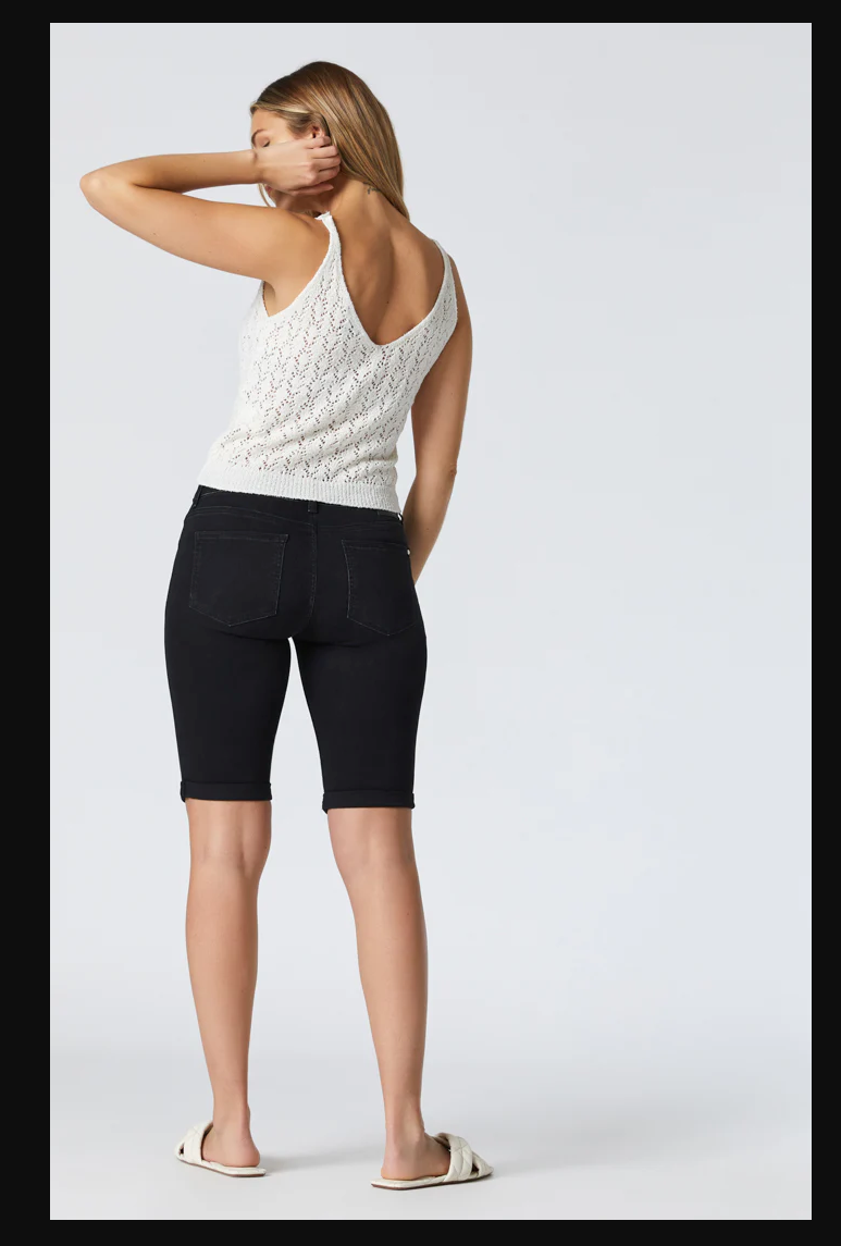 Mavi Karly Bermuda Denim Shorts