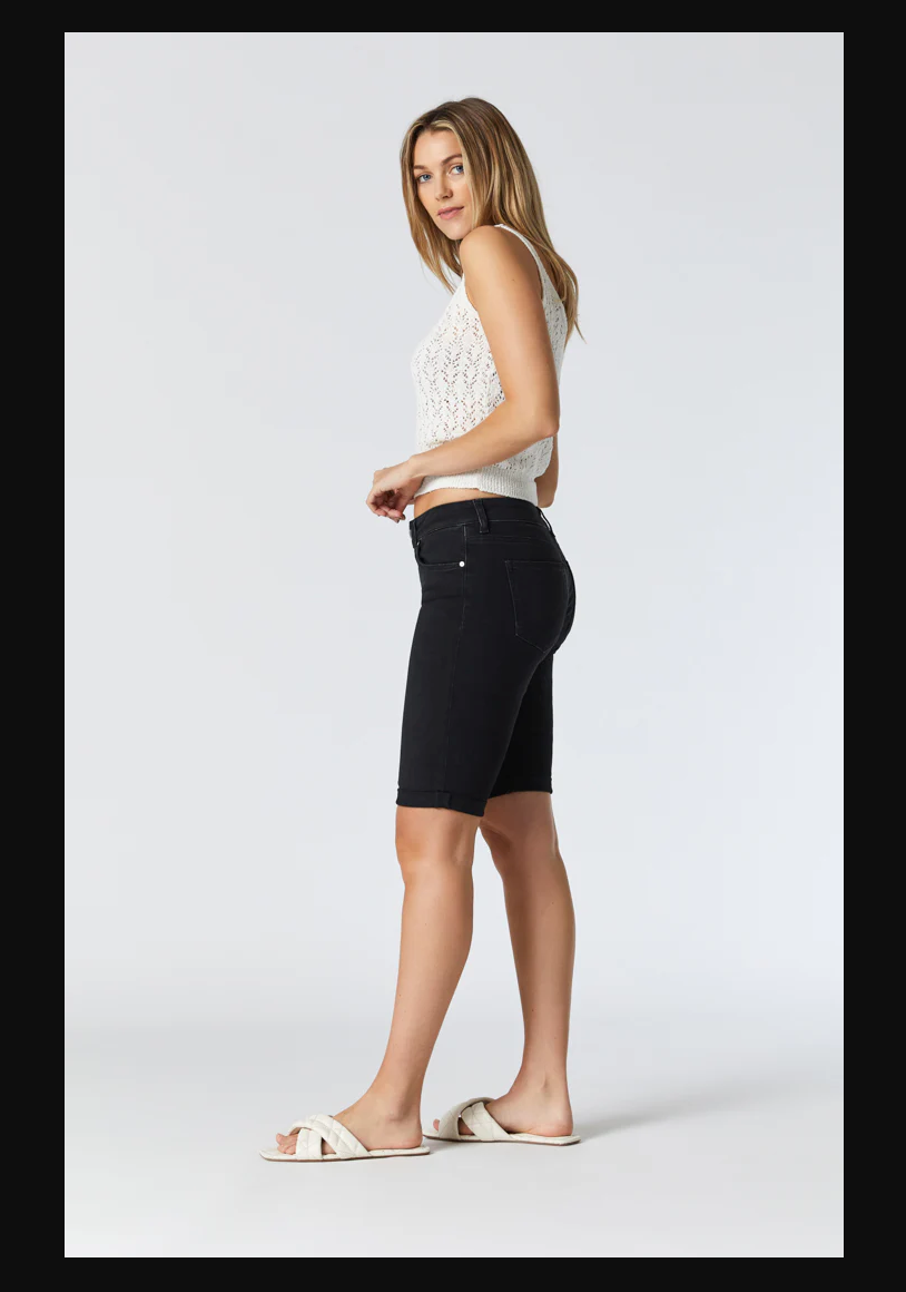 Mavi Karly Bermuda Denim Shorts
