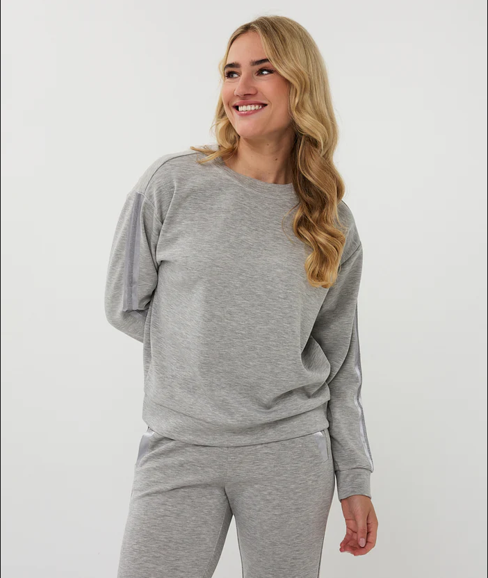 Esqualo Modal Sweater with Rhinestones 2505504