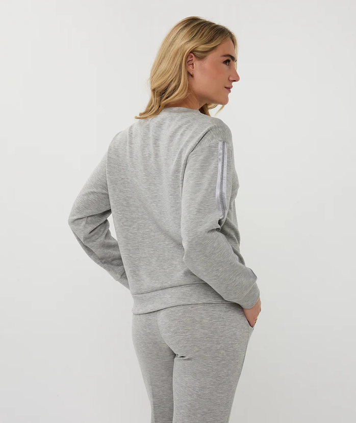 Esqualo Modal Sweater with Rhinestones 2505504