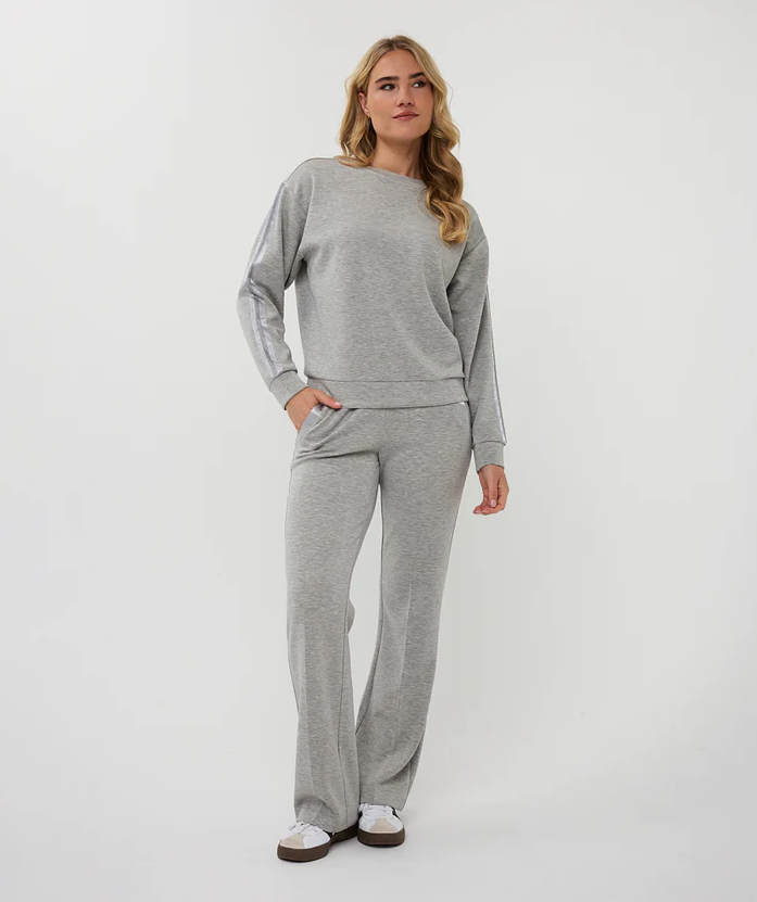 Esqualo Modal Sweater with Rhinestones 2505504