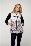 Dolcezza Sporty Sleeveless Puffer Vest Style 75852