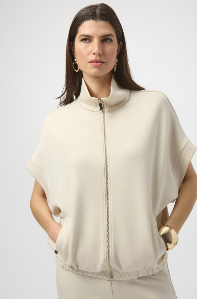 Joseph Ribkoff Casual Zip-up Jacket Style 254145