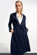 Joseph Ribkoff Scuba Jersey Coat with Sash 261602