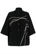 Dolcezza Black Knit Cardigan 75302