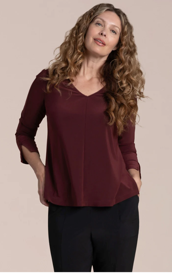 Sympli Suitable Split Sleeve Top 22401-2