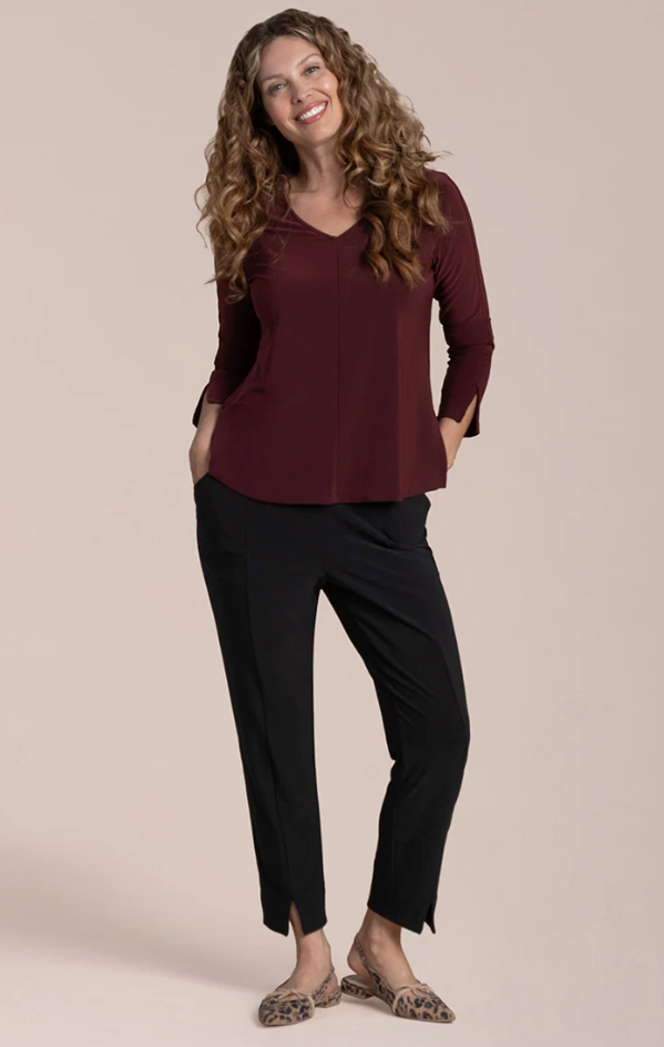 Sympli Suitable Split Sleeve Top 22401-2