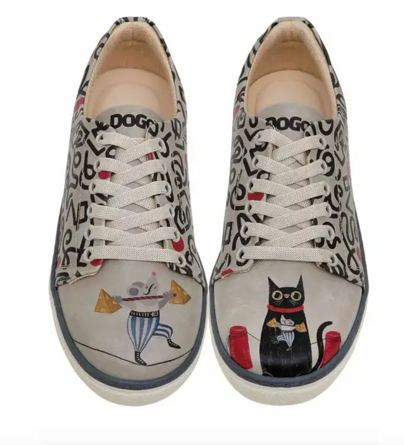 Dogo "Cat and Mouse" Vegan sneaker