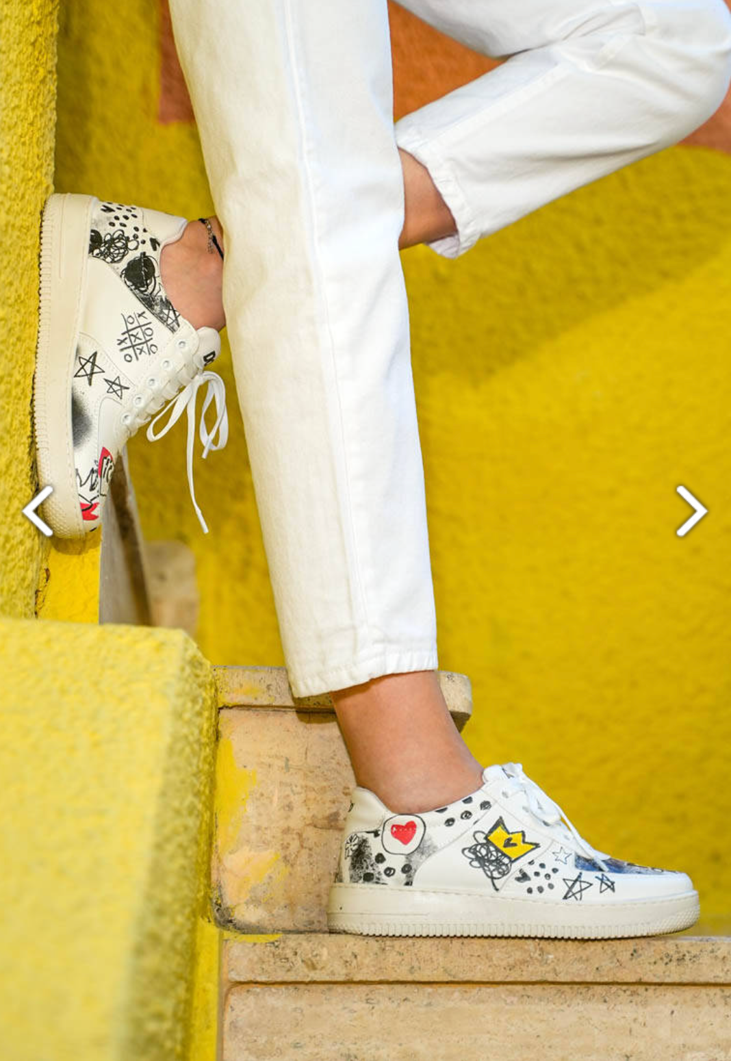Dogo Women Vegan Leather White Sneakers - Icon Design