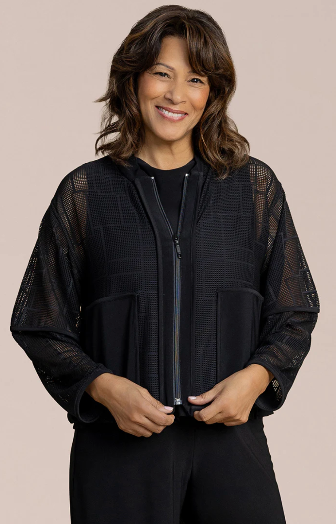 Sympli Honeycomb Mesh Me Up Jacket 325224