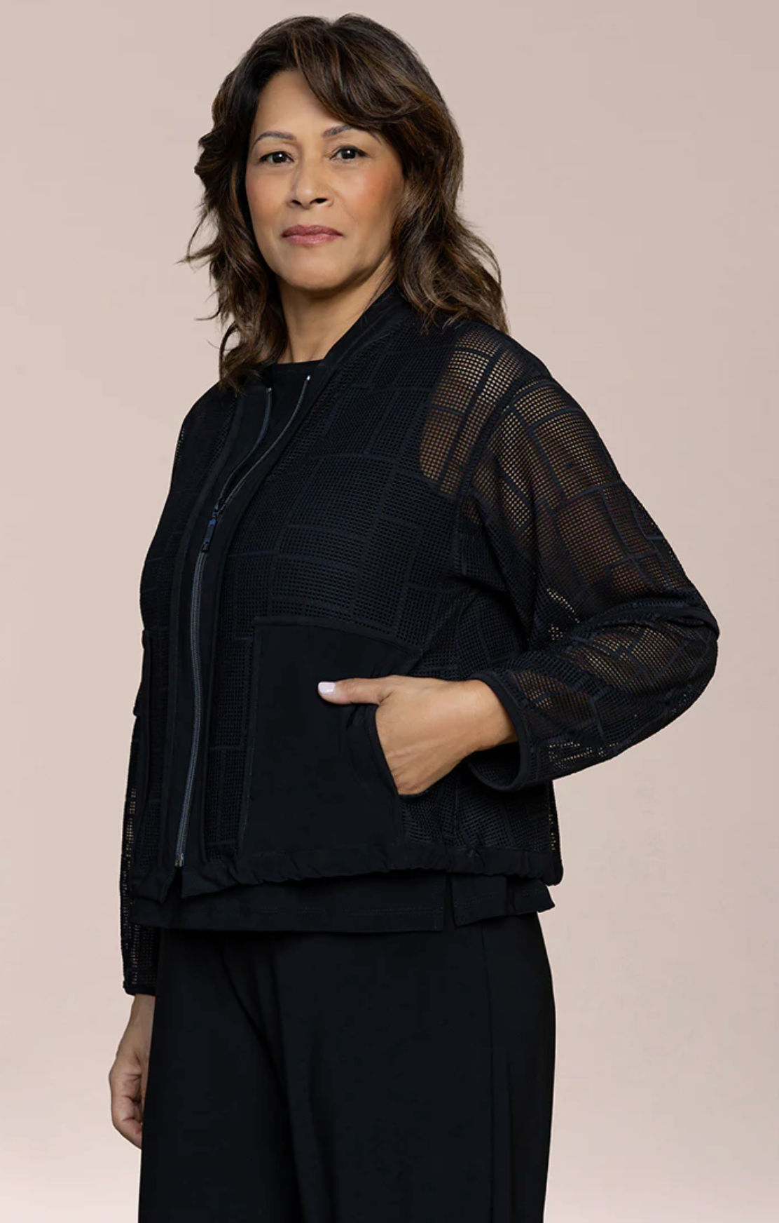 Sympli Honeycomb Mesh Me Up Jacket 325224