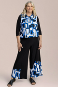 Sympli Top It Up Smock, Print 21249
