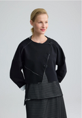 Luukaa MIRELLE Contrast-Stitch Cropped Jacket 3309