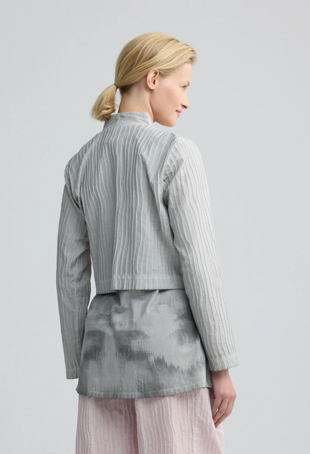 Luukaa IVELLE Garment-dyed bolero jacket 326