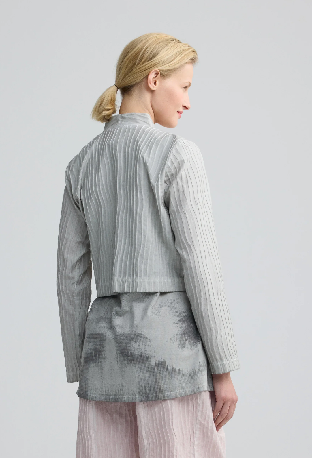 Luukaa IVELLE Garment-dyed bolero jacket 326