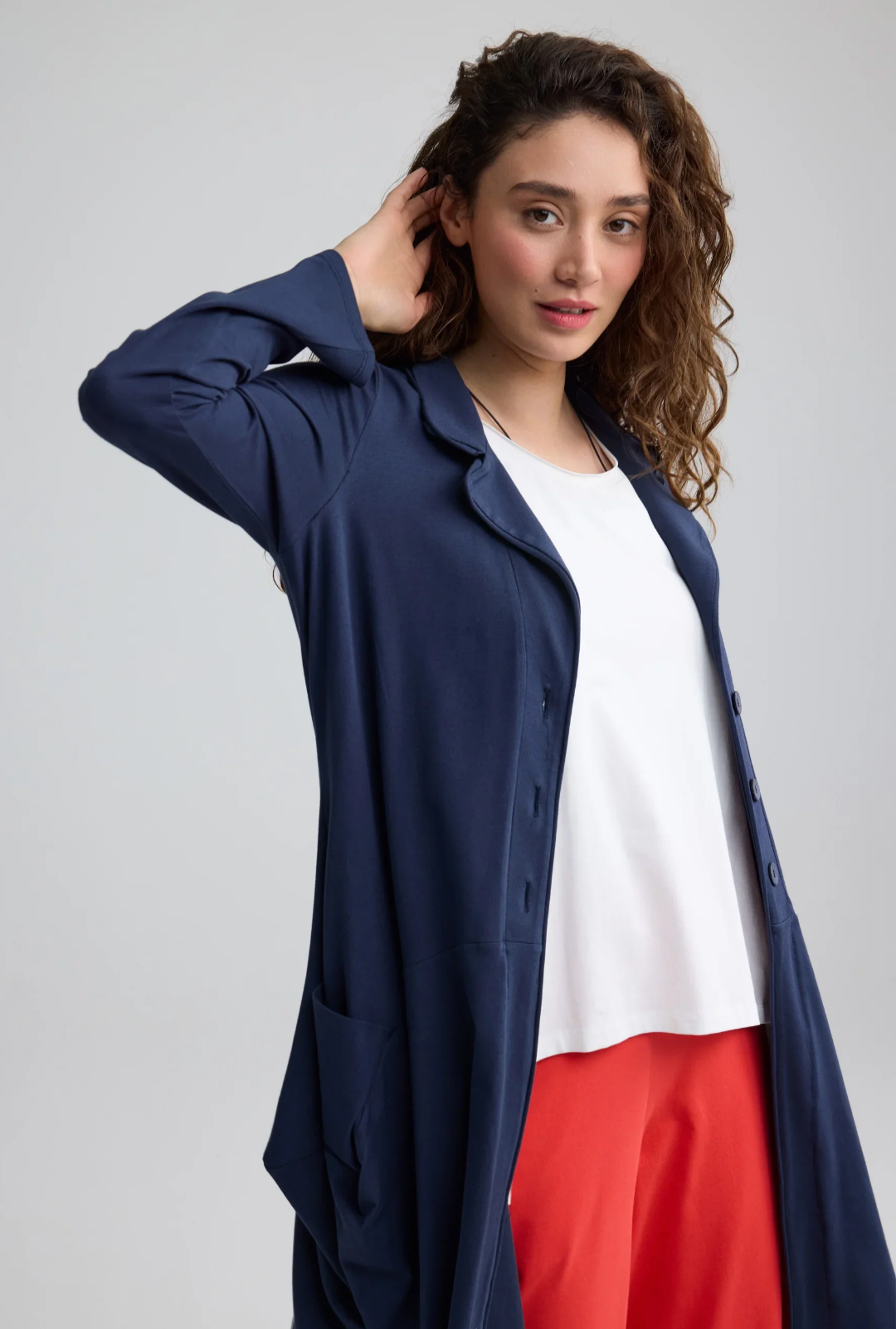 Luukaa LIORA Voluminous Jersey Jacket 316