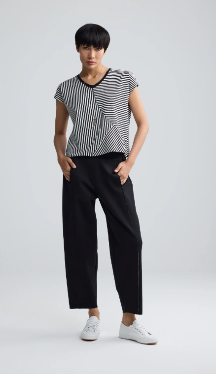 Luukaa LUMARA Solid seam-detail pants 219