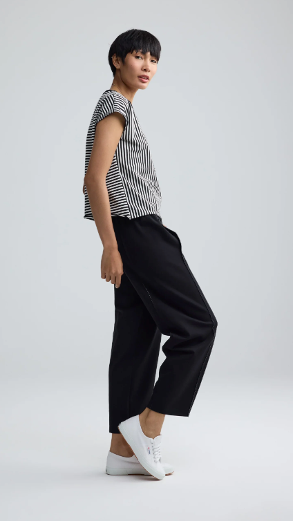 Luukaa LUMARA Solid seam-detail pants 219