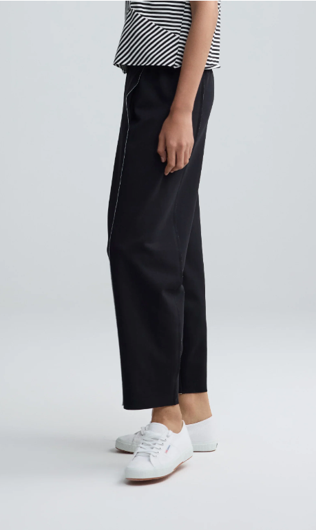 Luukaa LUMARA Solid seam-detail pants 219