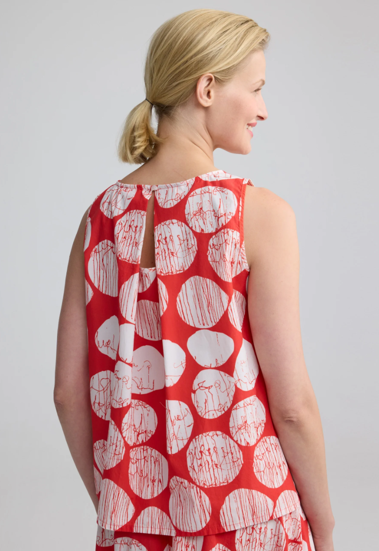 Luukaa ORLA Printed A-line top 103