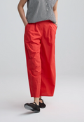 Luukaa ELINEA Cotton poplin wide-leg pants 201