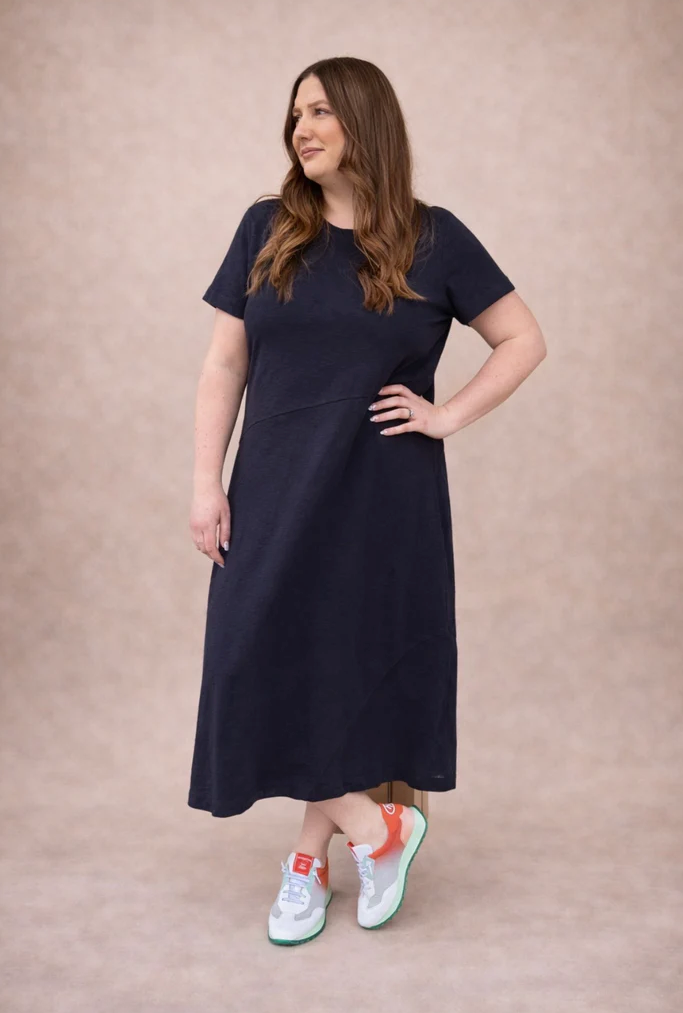 Foil Navy Festival Event Dress FO8241