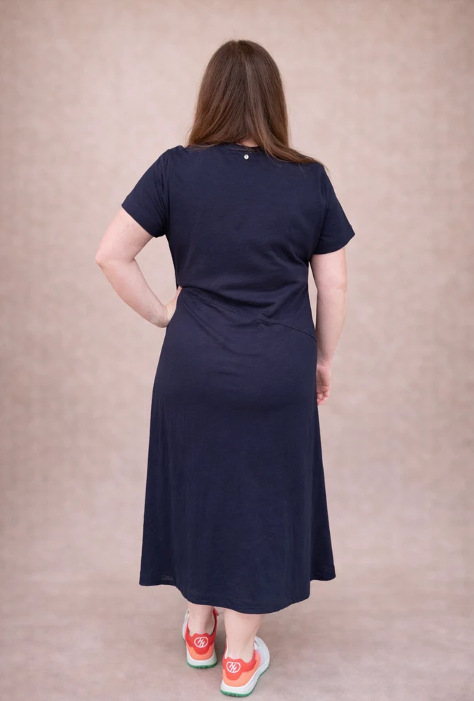 Foil Navy Festival Event Dress FO8241