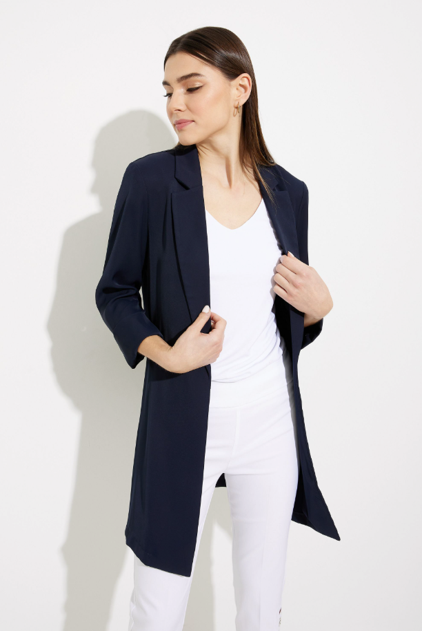 Joseph Ribkoff Open Front Regular Fit Jacket — Style 211361