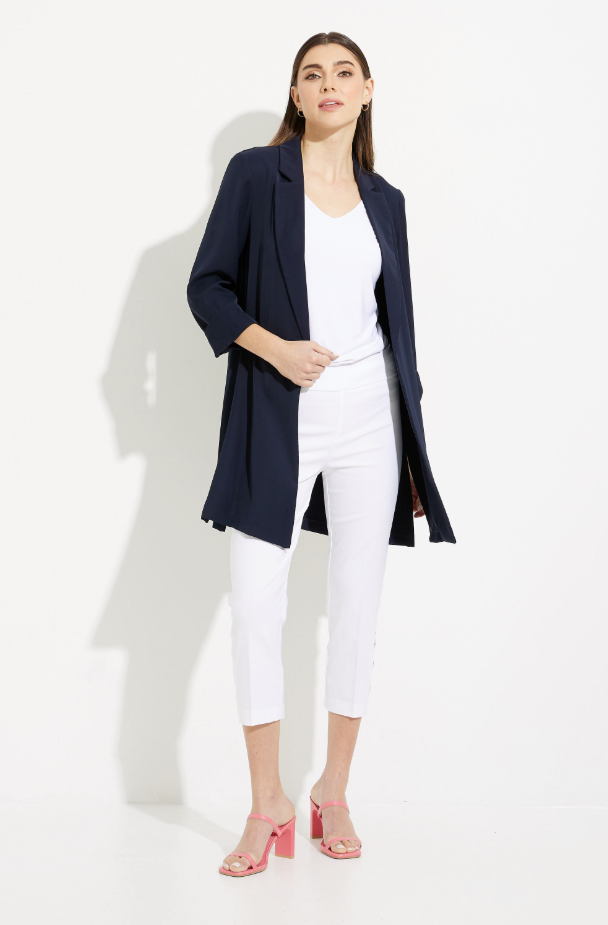 Joseph Ribkoff Open Front Regular Fit Jacket — Style 211361