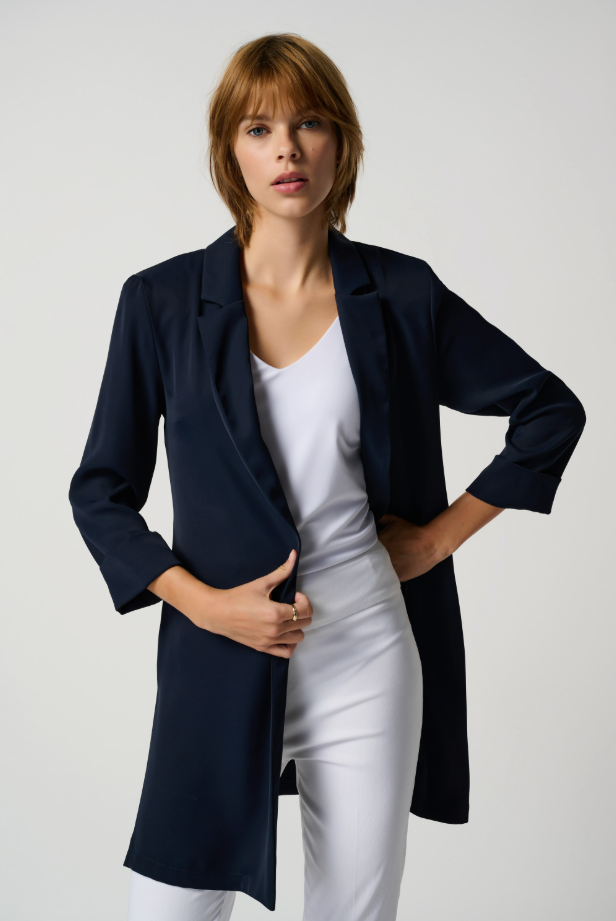 Joseph Ribkoff Open Front Regular Fit Jacket — Style 211361