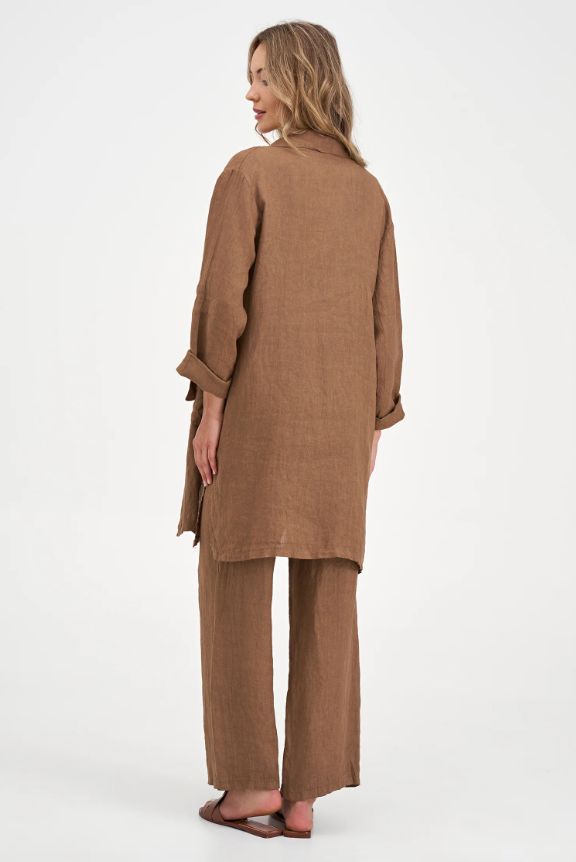 M Made in Italy Women's Woven Cardigan 9448
