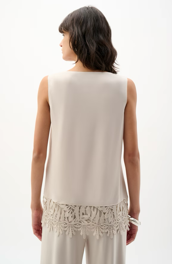 Joseph Ribkoff Chic Sleeveless Pullover Top Style 262094