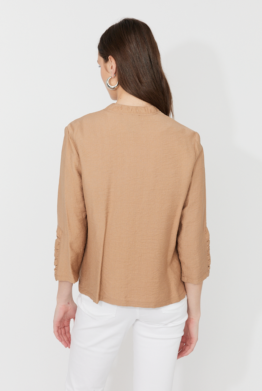 Frank Lyman Collared Hip-length Shirt Style 261109