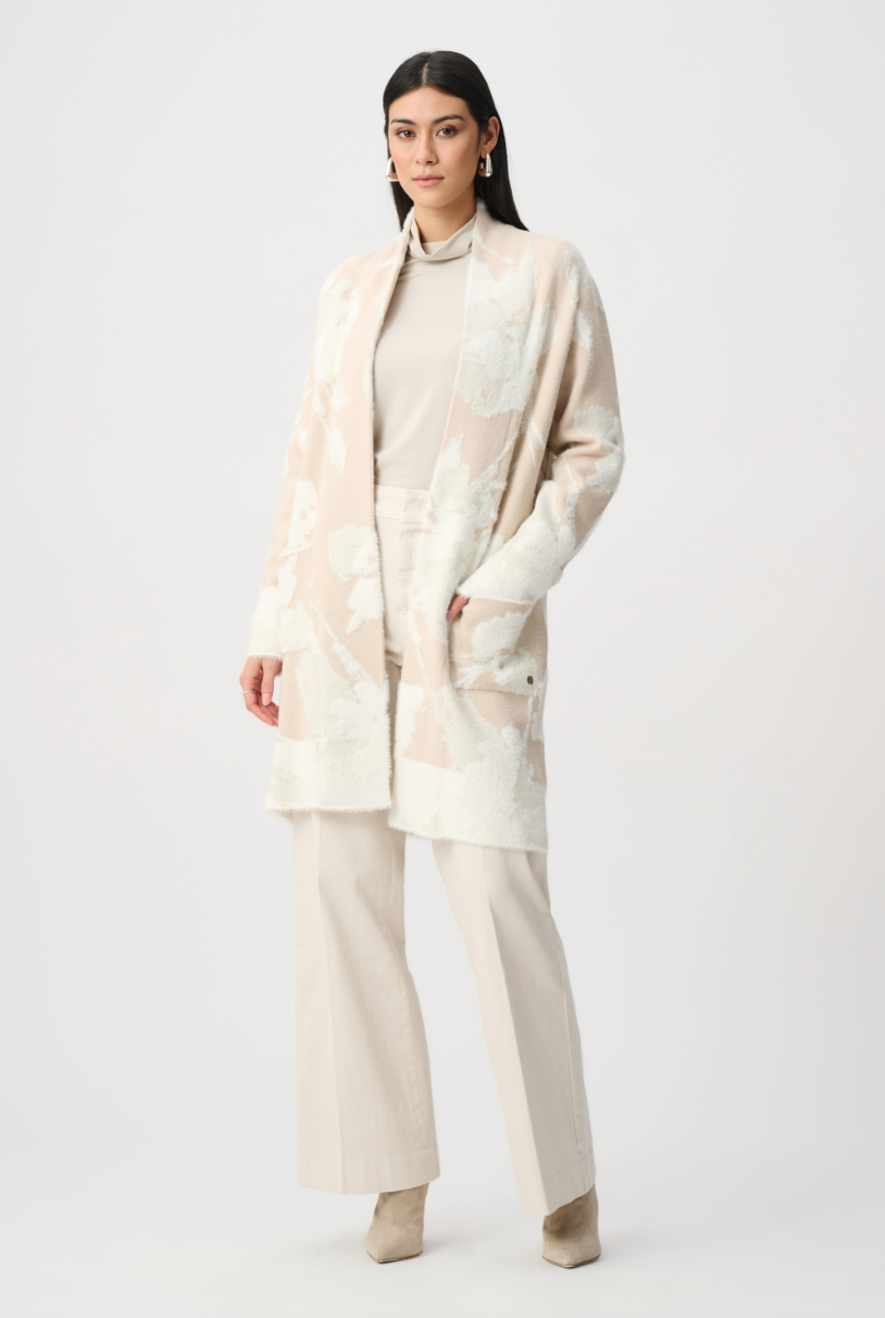 Joseph Ribkoff Sweater Knit Long Cardigan Style 253956