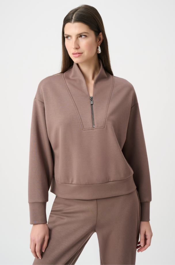 Joseph Ribkoff Relaxed Fit Zipper Jacket Style 261610