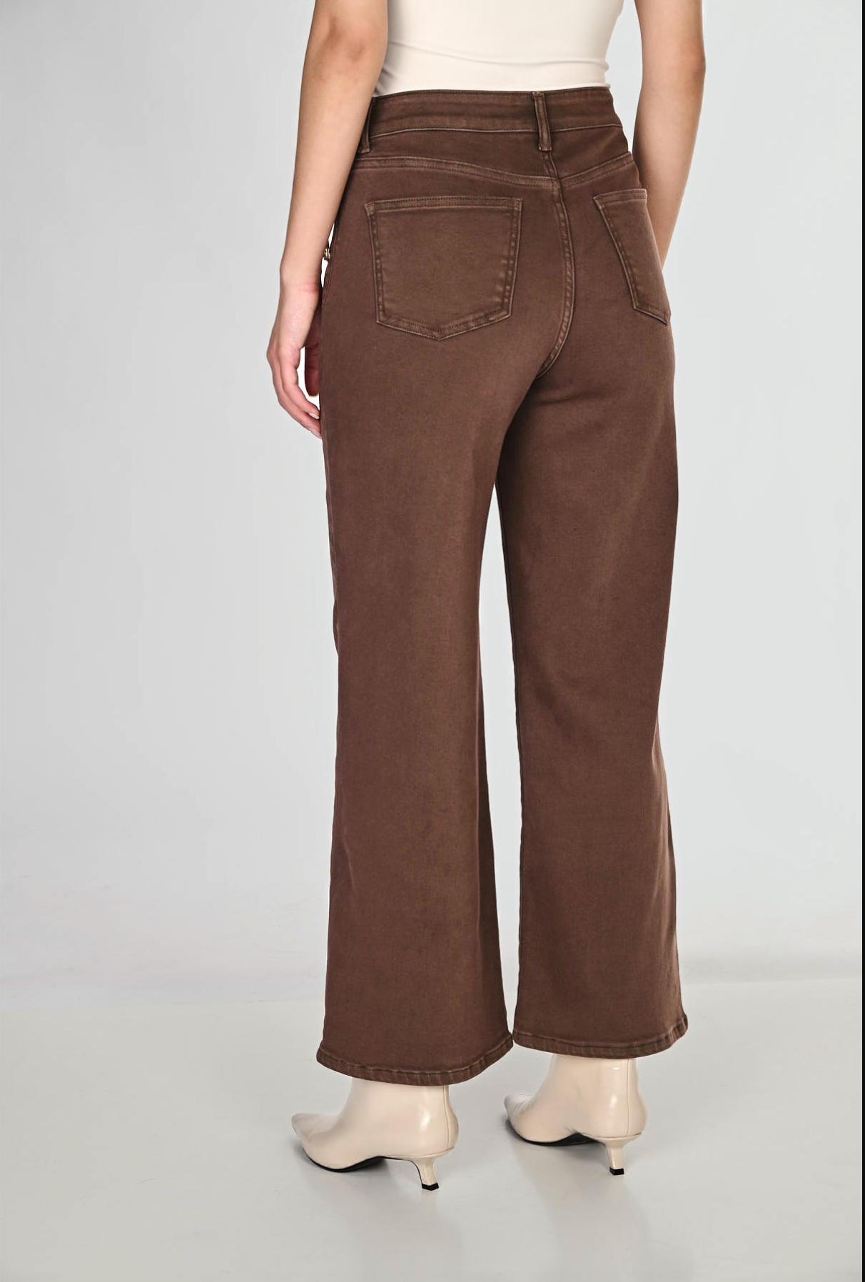 Frank Lyman High-waisted Wide-leg Trousers Style 263789