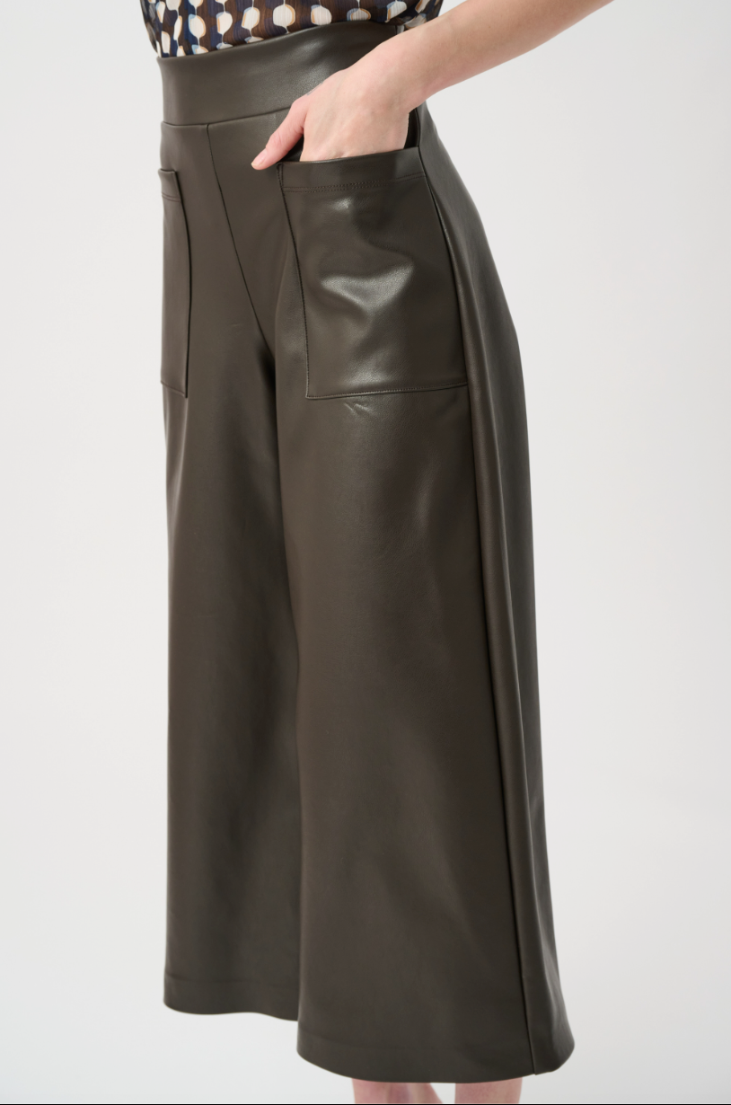 Joseph Ribkoff Cropped Wide-leg Trousers Style 263096