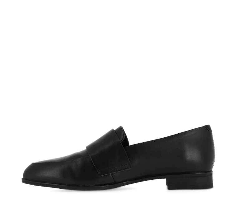 Django & Juliette Gabrian Black Patent Leather Loafer
