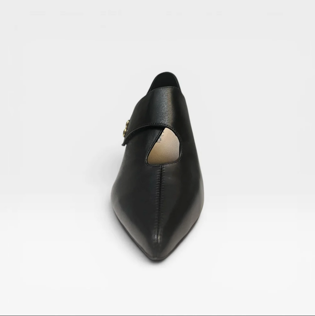 Django and Juliette Arrie Black Leather Shoes