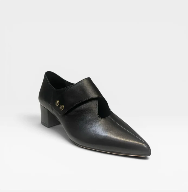 Django and Juliette Arrie Black Leather Shoes