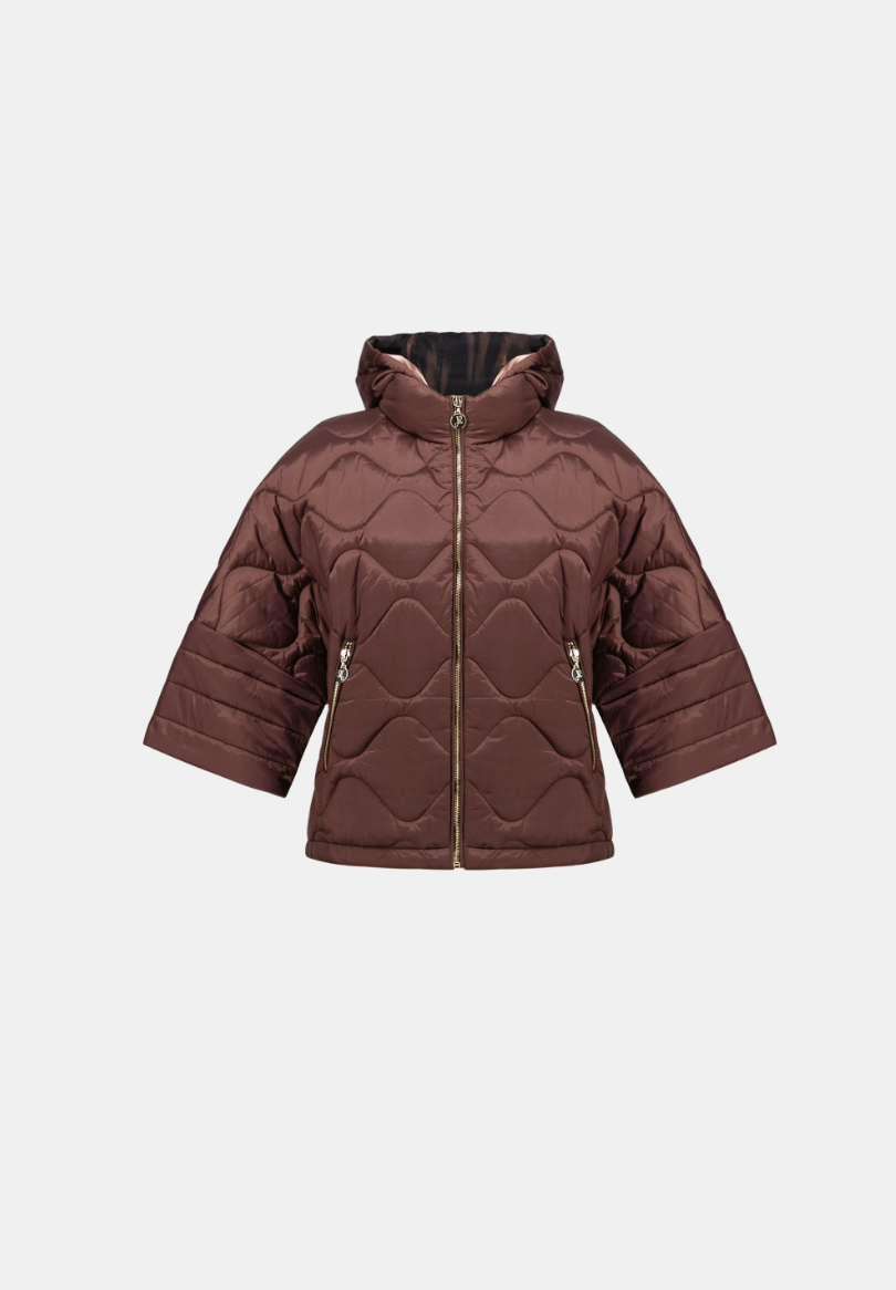 Joseph Ribkoff Puffer Jacket With Zipper – Style 264604