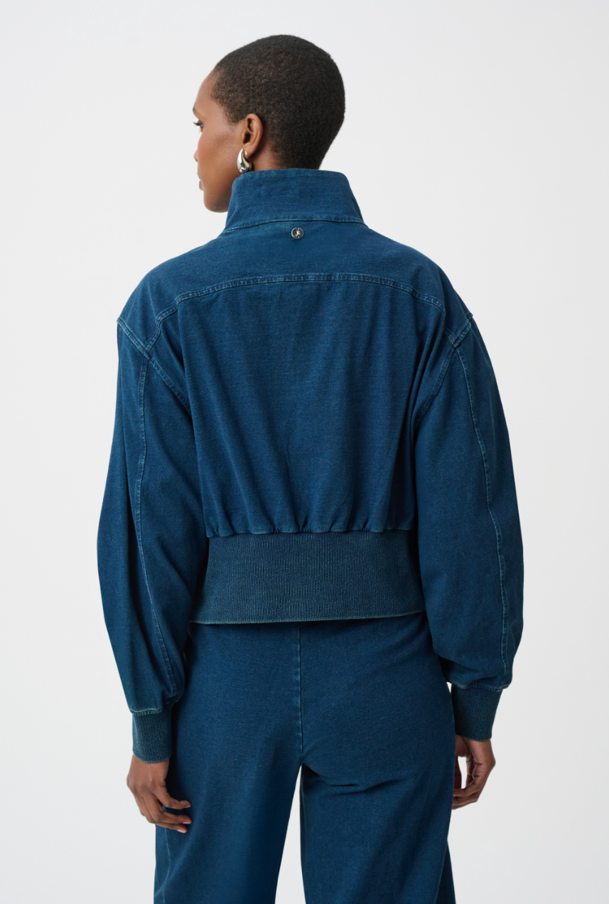 Joseph Ribkoff Cropped Denim Overclothes Style 263634