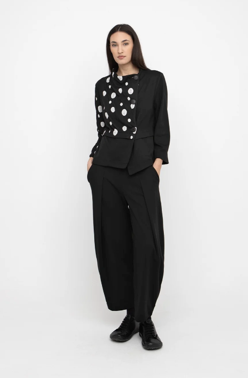 Ozai N Ku Black Body Off White Vestige Jacket 777070