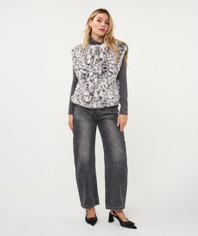 Esqualo Gilet Faux Fur W2637700
