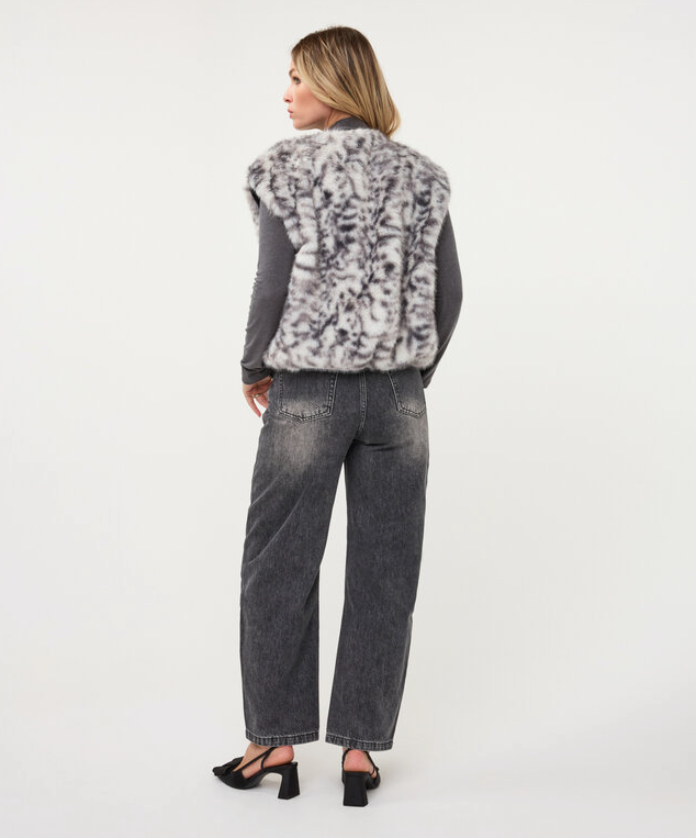 Esqualo Gilet Faux Fur W2637700