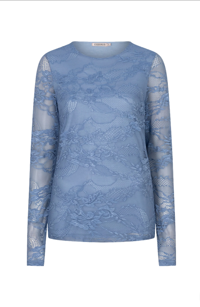 Esqualo Top Long Sleeve Lace W2630724